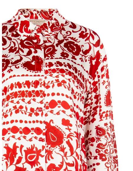 Rinascimento Viscose Oversize Shirt