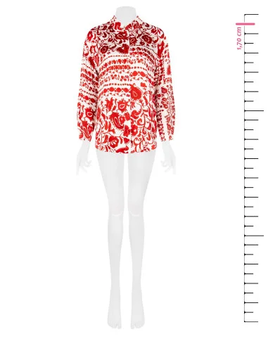 Rinascimento Viscose Oversize Shirt