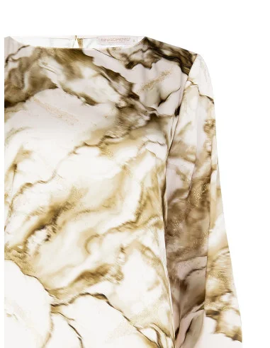 Blouse large à pois pailletés Rinascimento
