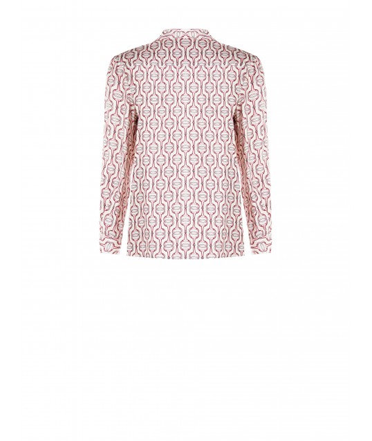 Viscose Regular Shirt With Rinascimento Logo Buttons