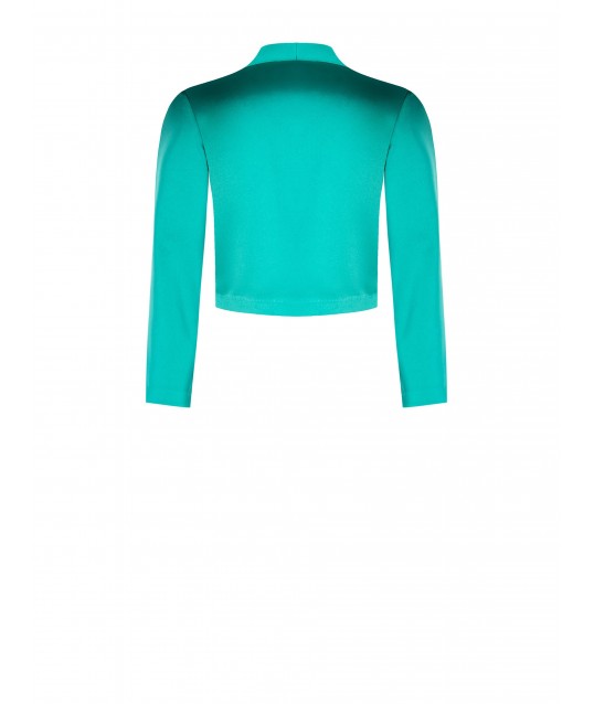 Satin Bolero Shawl With Hook Rinascimento