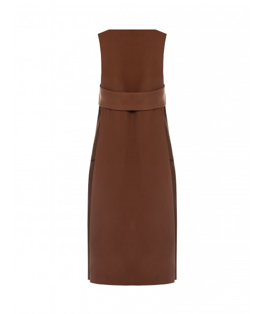 Long Waistcoat Open With Side Slits Rinascimento