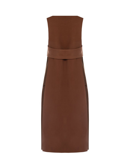 Long Waistcoat Open With Side Slits Rinascimento