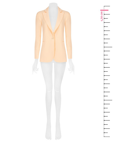 Veste en crêpe Blazer en crêpe Rinascimento