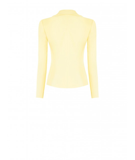 Veste blazer ajustée en tissu poly-viscose Rinascimento