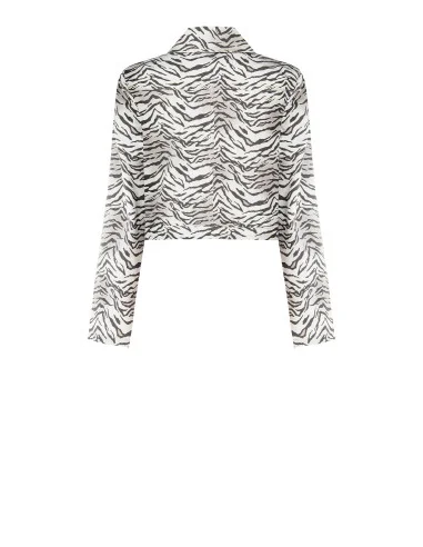 Rinascimento - Veste en jean stretch zébré