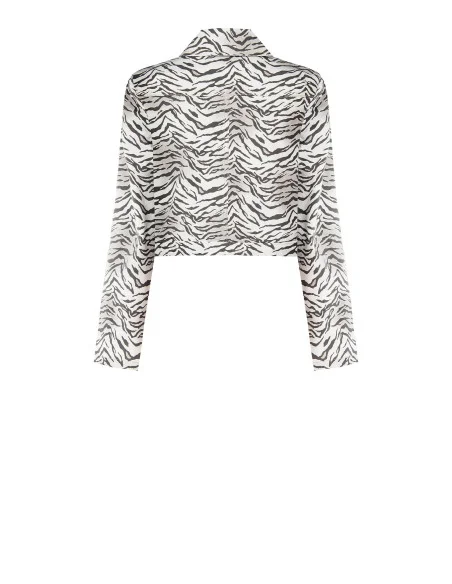 Rinascimento - Veste en jean stretch zébré