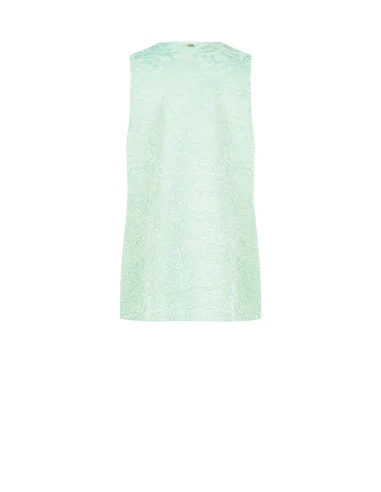 Long Open Lace Vest Rinascimento