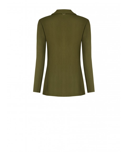 Giacca Blazer Sfiancata In Tessuto Tecnico Rinascimento