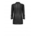 Giacca Blazer Aperta In Tulle Elasticizzato Rinascimento