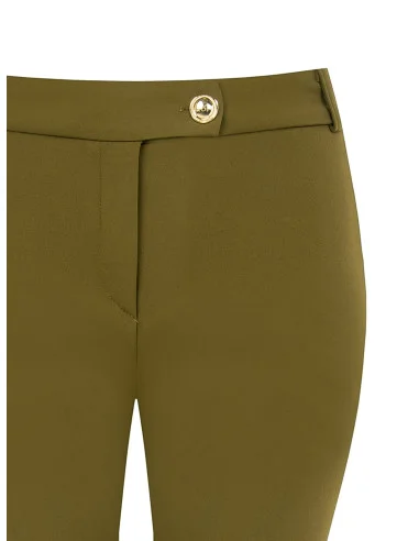 Pantalon court en crêpe Scuba Rinascimento