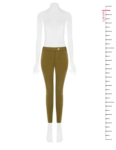 Pantaloni Aderenti Cropped In Scuba Crepe Rinascimento