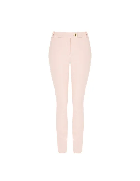 Pantaloni Aderenti Cropped In Scuba Crepe Rinascimento