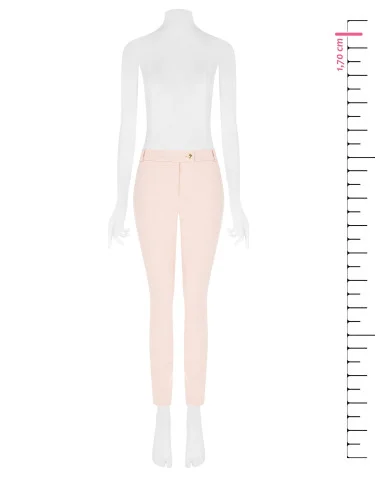 Cropped Cropped Trousers In Scuba Crepe Rinascimento