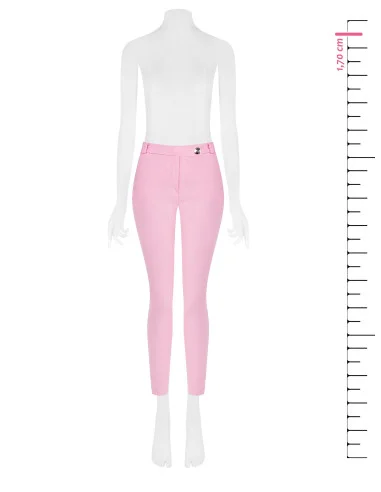 Pantaloni A Sigaretta In Scuba Crepe Rinascimento