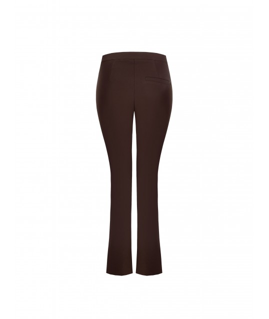 Pantalon droit avec fentes à la cheville Rinascimento