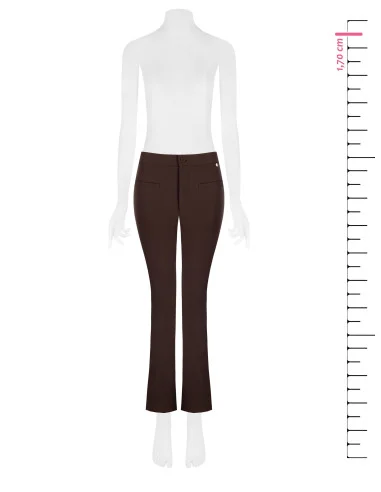 Pantalon droit avec fentes à la cheville Rinascimento