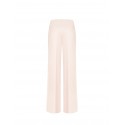 Rinascimento Fluid Fabric Baggy Trousers Without Pockets