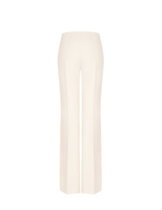 Pantaloni Palazzo In Scuba Crepe Con Bottoni Sui Lati Rinascimento 2