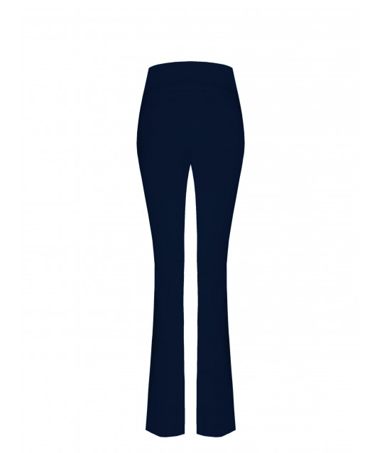 Rinascimento Pantalon évasé sans poche en tissu technique