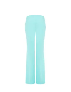 Pantaloni Palazzo In Scuba Crepe Senza Tasche Rinascimento 2