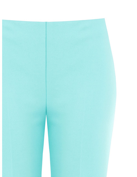 Pantaloni Palazzo In Scuba Crepe Senza Tasche Rinascimento