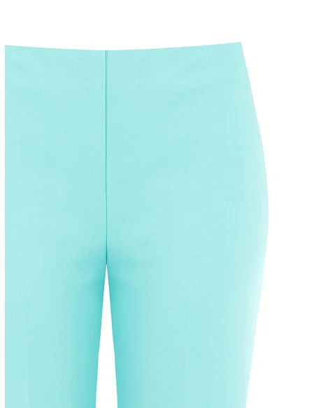 Pocketless Crepe Scuba Palace Trousers Rinascimento