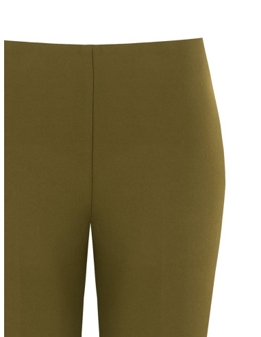 Pantaloni Palazzo In Scuba Crepe Senza Tasche Rinascimento