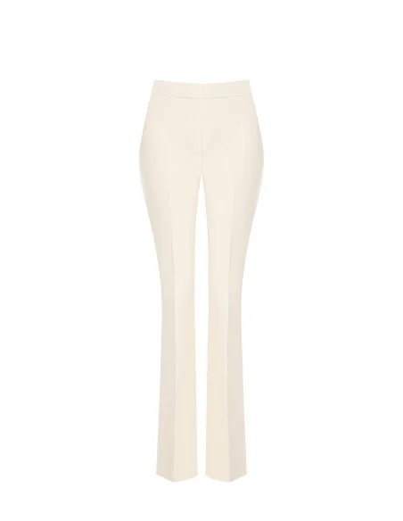 Technical Fabric Flared Trousers Rinascimento