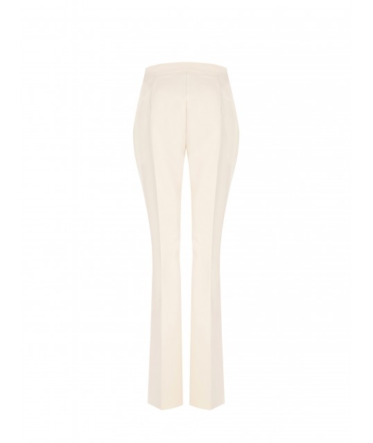 Technical Fabric Flared Trousers Rinascimento