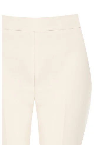 Technical Fabric Flared Trousers Rinascimento