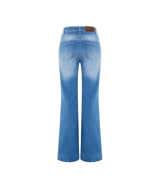 Lightly Stretch Straight Jeans Rinascimento