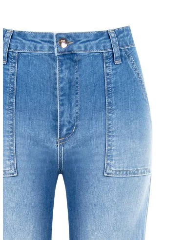Jeans Dritti Leggermente Elasticizzati Rinascimento