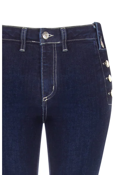 Jeans Skinny avec boutons sur les hanches Rinascimento