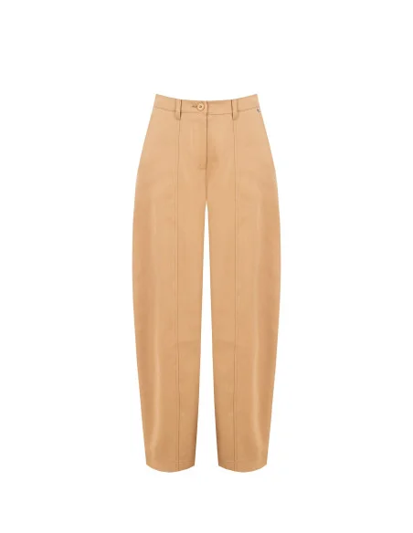 Pantaloni Balloon Larghi In Denim Rinascimento
