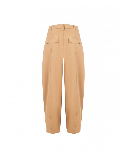 Pantaloni Balloon Larghi In Denim Rinascimento