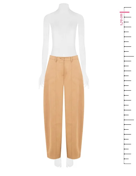 Balloon Baggy Denim Rinascimento Trousers