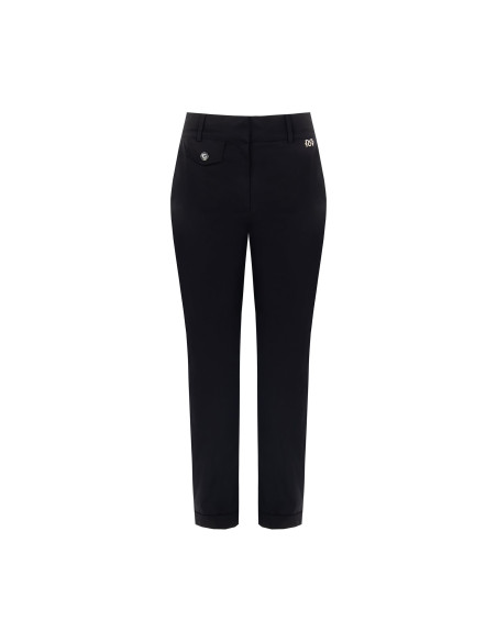 Pantalon court en coton mélangé avec poches Rinascimento