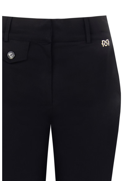 Pantalon court en coton mélangé avec poches Rinascimento