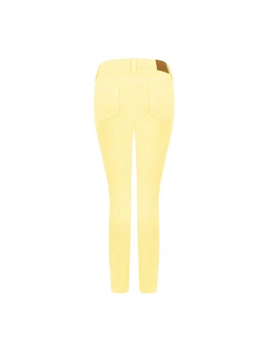 Pantalon skinny en denim avec boutons sur les hanches Rinascimento
