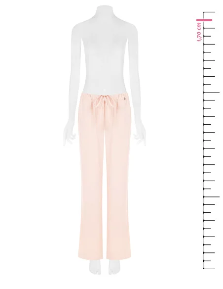 Fluid Fabric Palace Trousers With Drawstring Waist Rinascimento