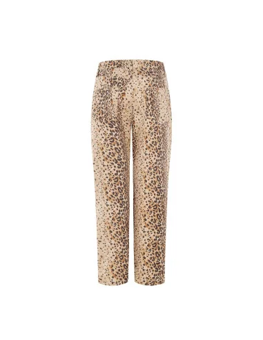 Pantaloni Mom Fit Alla Caviglia Maculati In Cotone Rinascimento