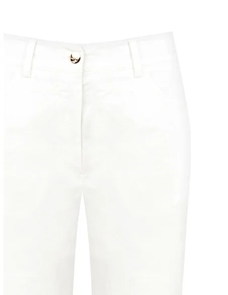 Pantaloni Cropped In Tessuto Elasticizzato Rinascimento