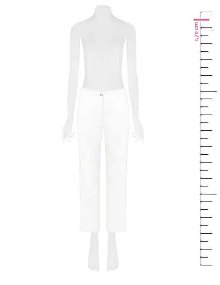 Pantalon court en tissu extensible Rinascimento