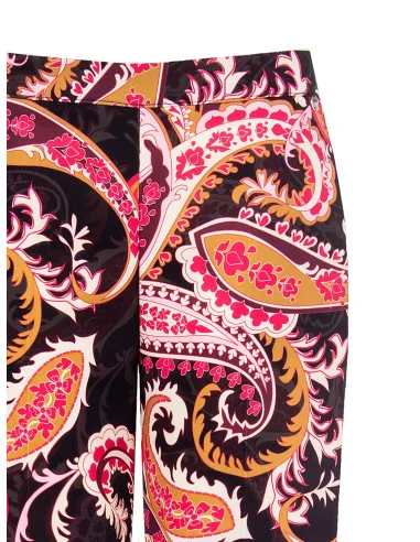 Pantalon de satin Palace avec poches Rinascimento