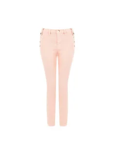 Pantalon skinny en denim avec boutons sur les hanches Rinascimento 2