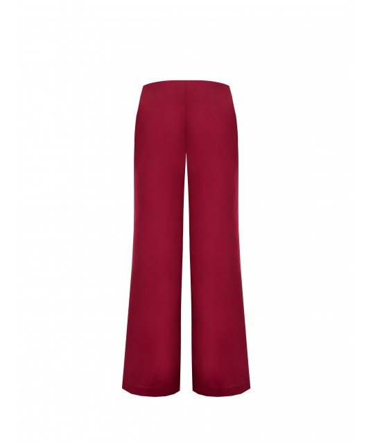 Pantaloni Larghi In Cotone Con Coulisse In Vita Rinascimento