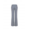 Rinascimento Printed Crepe Scuba Palace Trousers