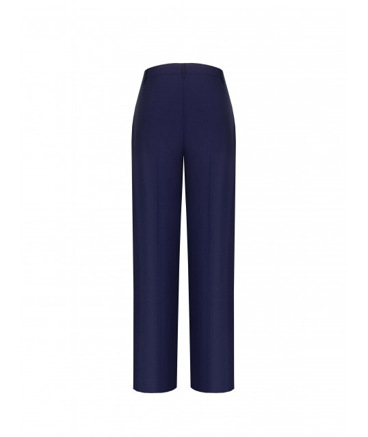 Pantaloni Palazzo In Viscosa Con Coulisse E Tasche Rinascimento