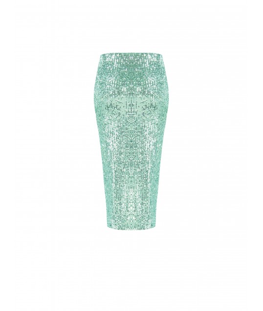 Sequined Pencil Skirt Rinascimento